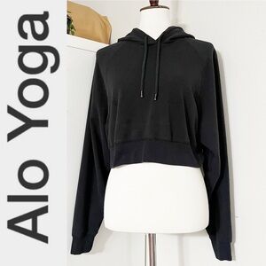 ALO Yoga Black Hoodie Sweater